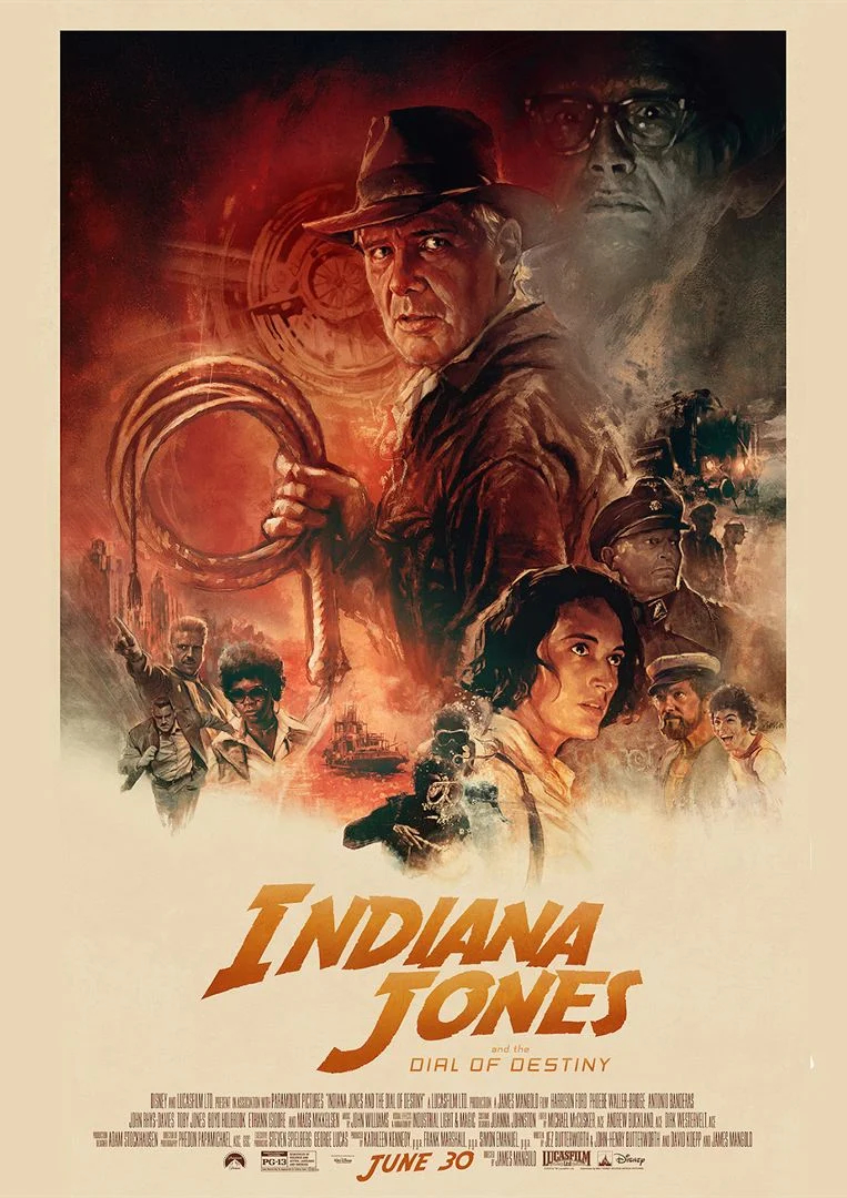 Kinoposter Indiana Jones und das Rad des Schicksals