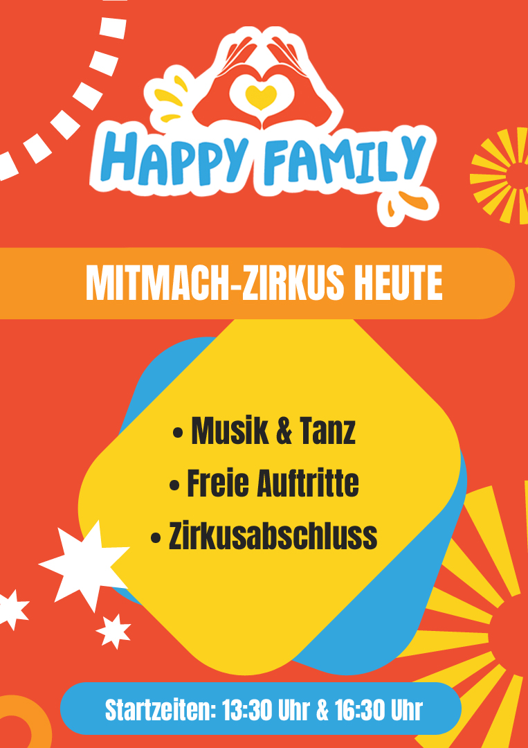 happy family poster
