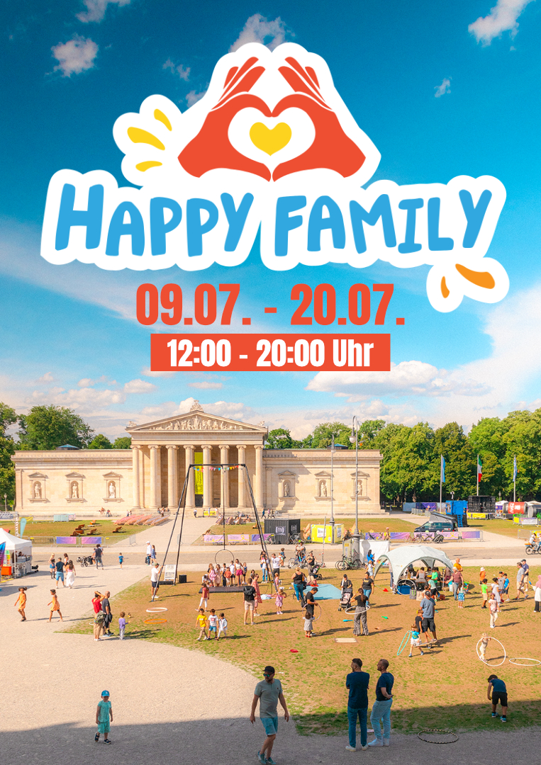 happy family poster
